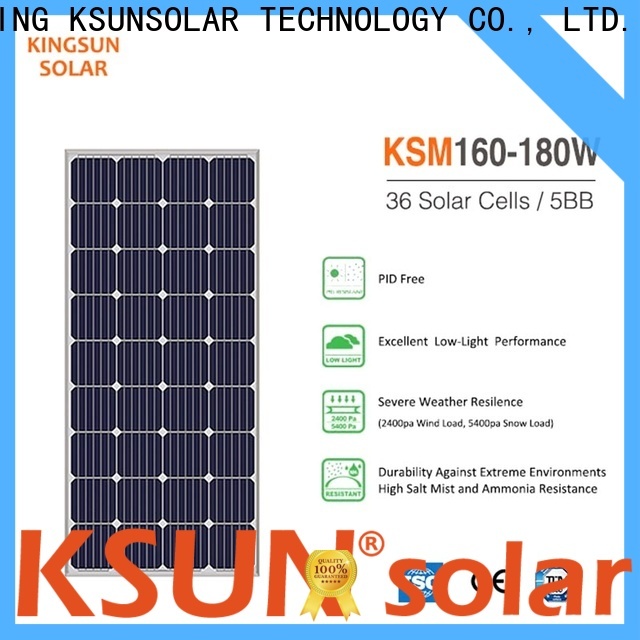 KSUNSOLAR mono panels for business For photovoltaic power generation