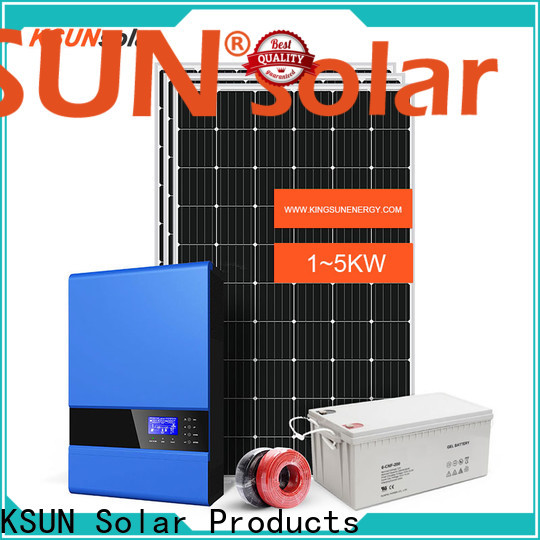 KSUNSOLAR off grid power systems manufacturers for Energy saving