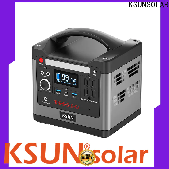 KSUNSOLAR portable power supply generator Suppliers for Energy saving