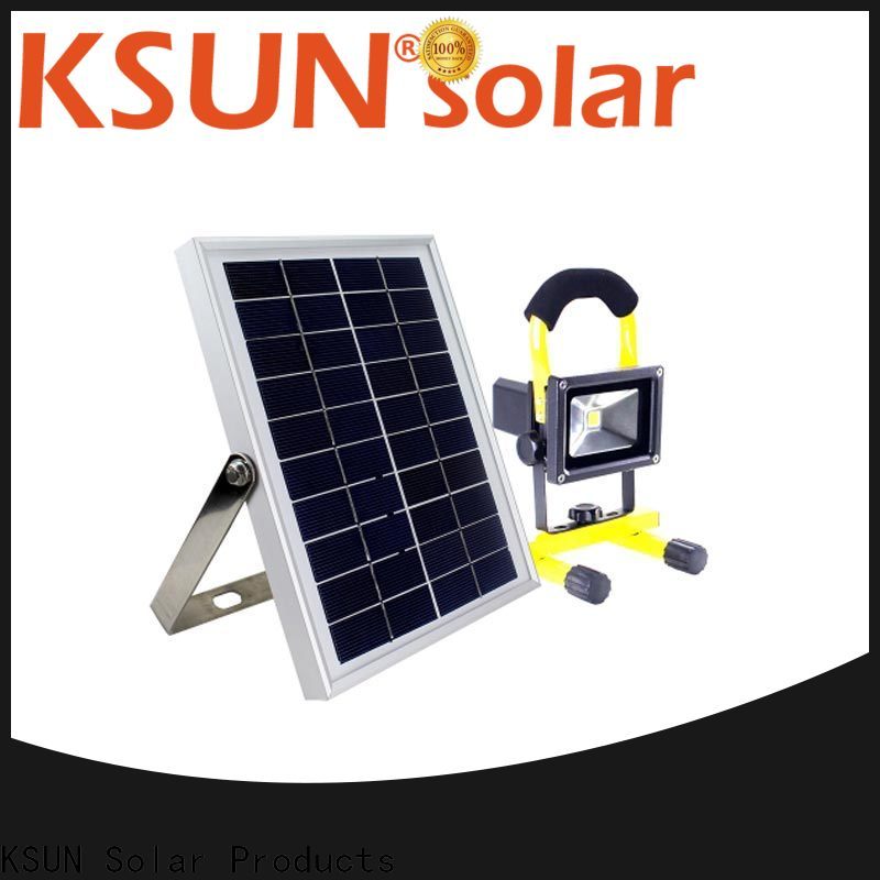 KSUNSOLAR best solar flood lights for Environmental protection
