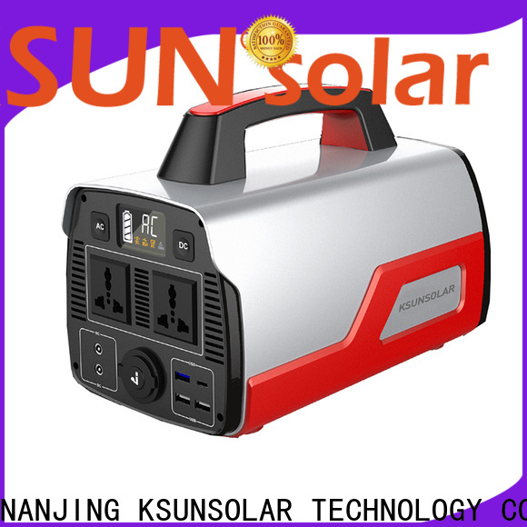 KSUNSOLAR portable power station with solar factory For photovoltaic power generation
