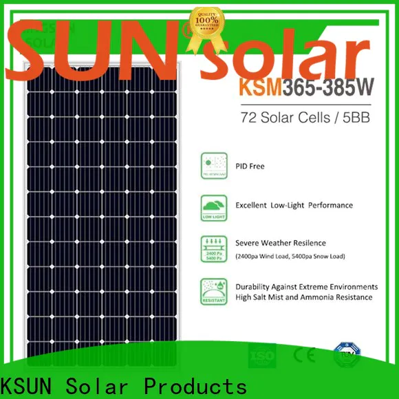 Top monocrystalline solar panel suppliers factory for Energy saving
