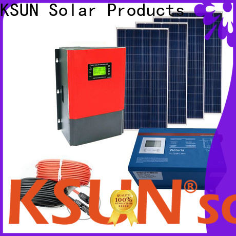 KSUNSOLAR Latest off grid solar power kits manufacturers For photovoltaic power generation
