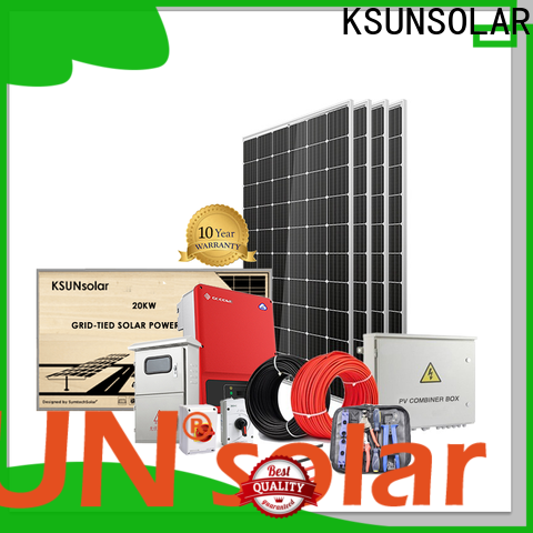 KSUNSOLAR Best solar system equipment suppliers company for Power generation