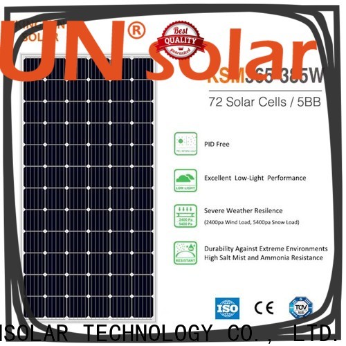 KSUNSOLAR Best best monocrystalline solar panel brands manufacturers for Power generation