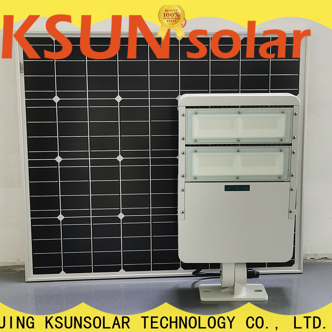 KSUNSOLAR New outdoor solar flood lights for business for Power generation