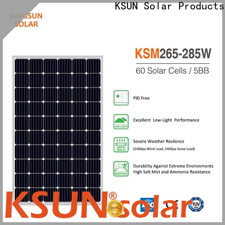 KSUNSOLAR photovoltaic panel factory for powered by