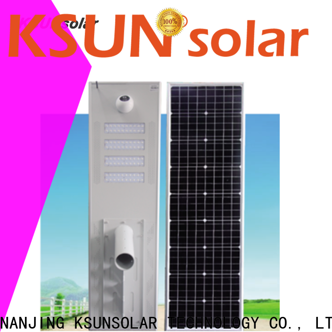 KSUNSOLAR High-quality solar powered streetlights for Environmental protection
