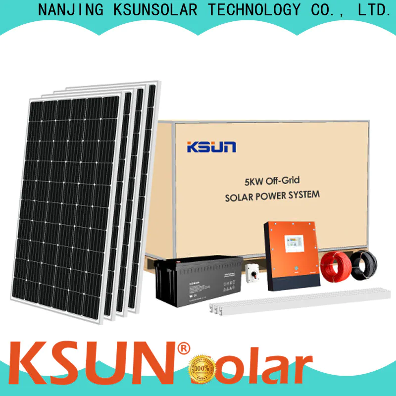 KSUNSOLAR solar power system company For photovoltaic power generation