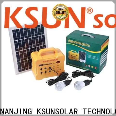 Best portable solar power generator Supply for Energy saving
