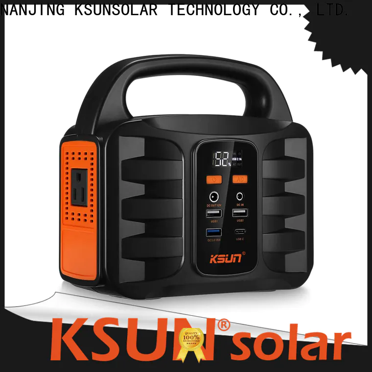 KSUNSOLAR New rechargeable portable power supply company for Environmental protection