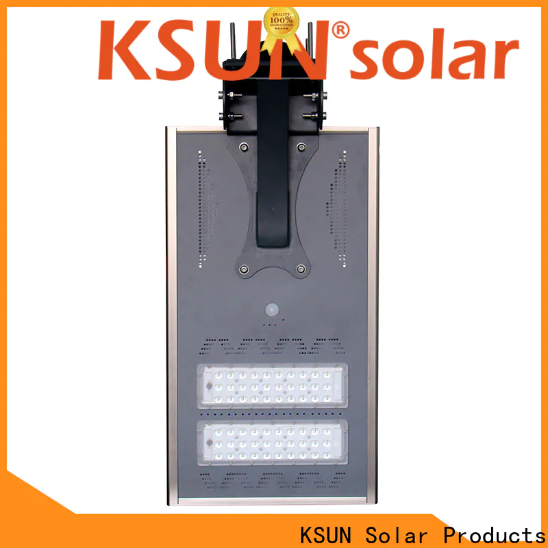 KSUNSOLAR outdoor solar powered street lights Suppliers For photovoltaic power generation