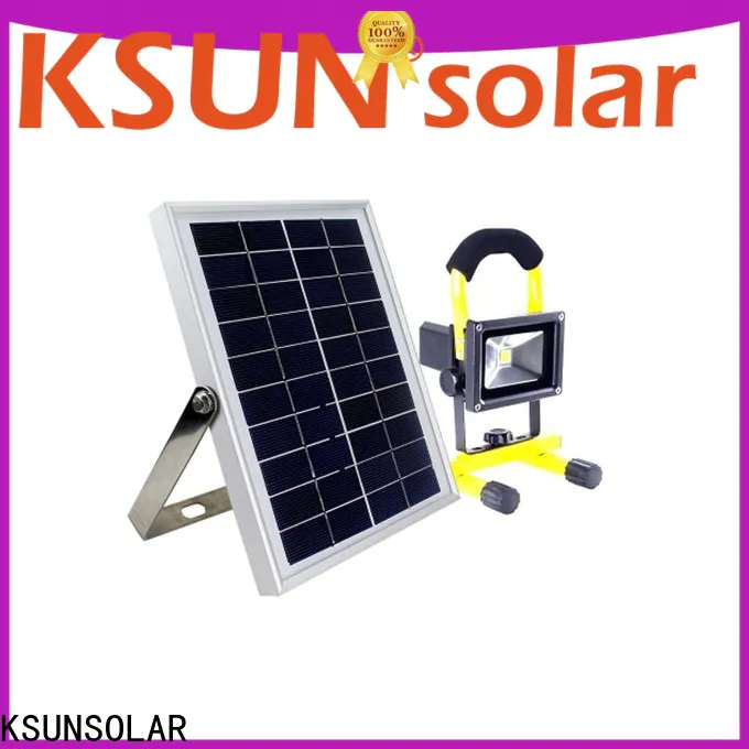 KSUNSOLAR commercial solar flood lights company for Environmental protection