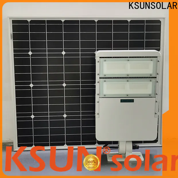 KSUNSOLAR Best solar powered flood lights LED solar power light for business for Environmental protection