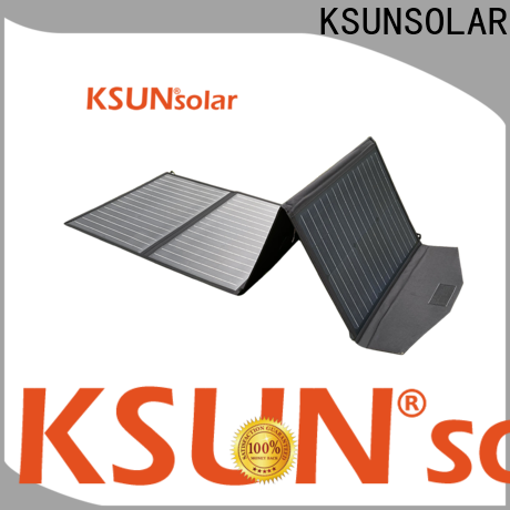 KSUNSOLAR foldable camping solar panels for Energy saving