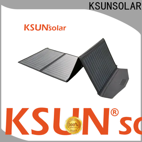 KSUNSOLAR foldable camping solar panels for Energy saving