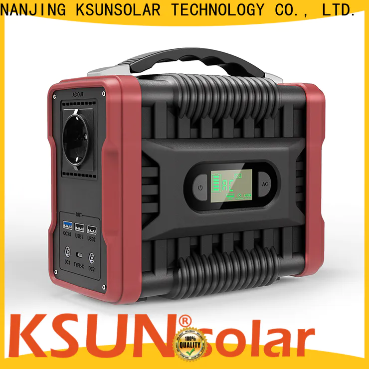 KSUNSOLAR Best portable solar power supply company for Environmental protection