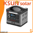 KSUNSOLAR Latest portable solar bank factory for Environmental protection