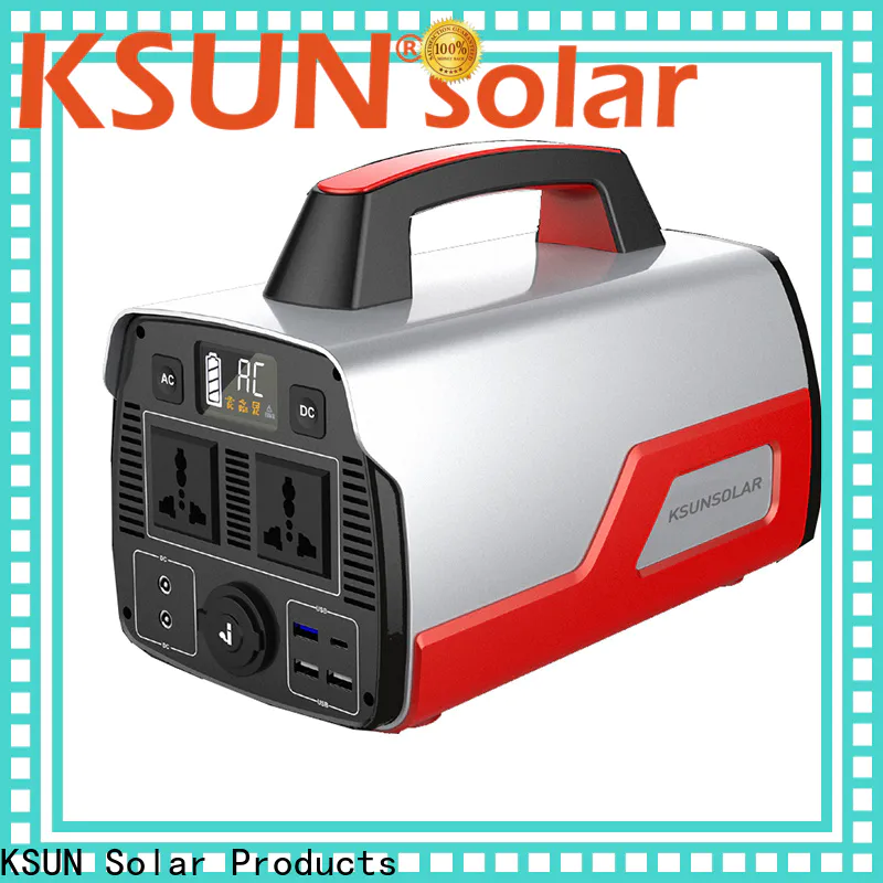 KSUNSOLAR portable solar power supply manufacturers for powered by
