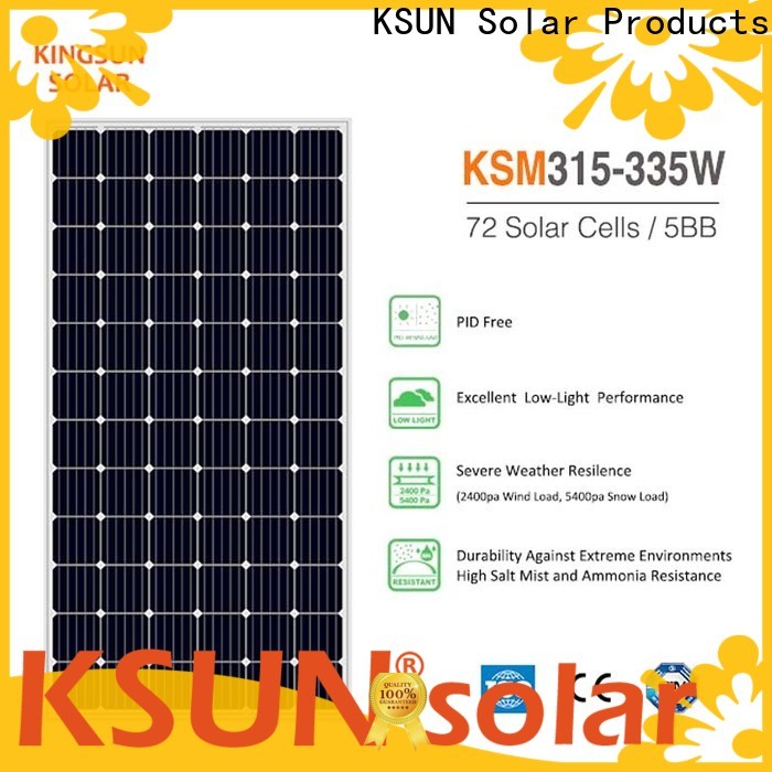 Custom monocrystalline silicon solar module manufacturers for powered by