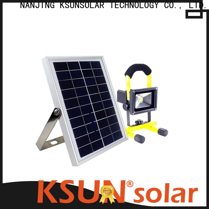 KSUNSOLAR Custom solar flood light company For photovoltaic power generation
