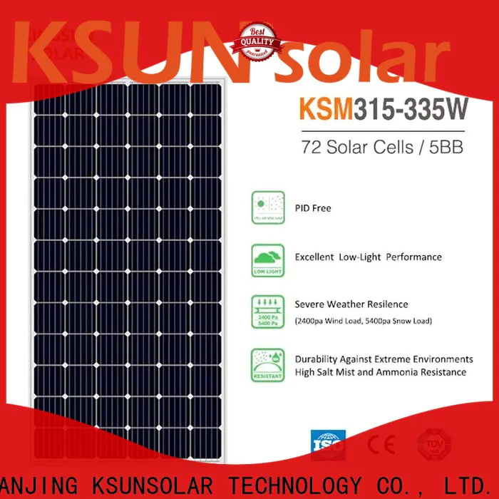 KSUNSOLAR solar panel suppliers factory for Power generation