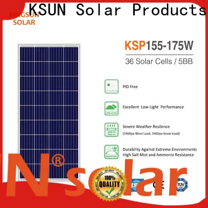 KSUNSOLAR Top polycrystalline solar panels for sale manufacturers for Environmental protection