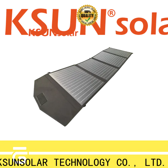 KSUNSOLAR fold up solar panels for business For photovoltaic power generation