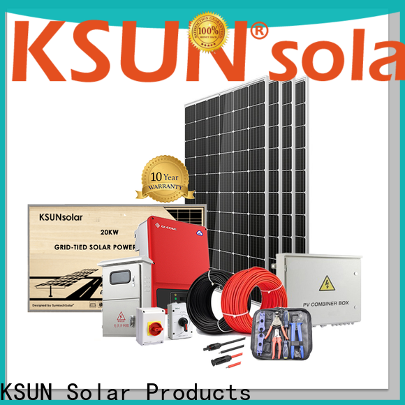 Top grid tied solar kit for Environmental protection