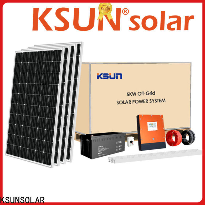 KSUNSOLAR Latest solar equipment manufacturers for Power generation