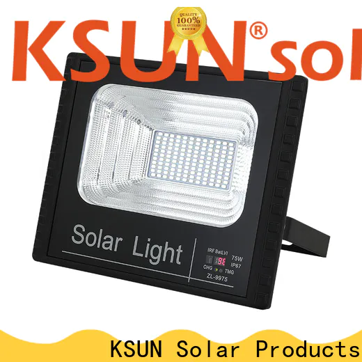 KSUNSOLAR solar security flood lights for business for Energy saving