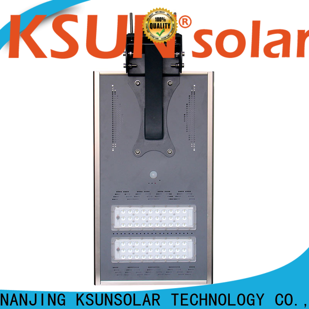 KSUNSOLAR Wholesale solar powered street lights price Suppliers for Environmental protection