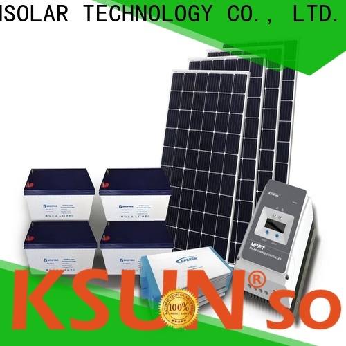 KSUNSOLAR New hybrid solar system price Supply for Energy saving