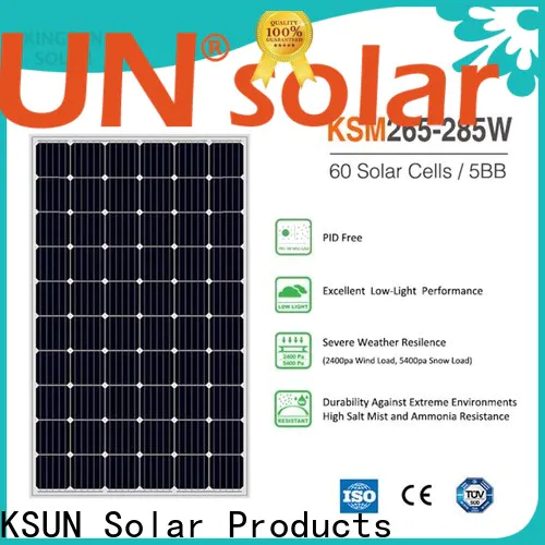 KSUNSOLAR New solar panel suppliers company For photovoltaic power generation