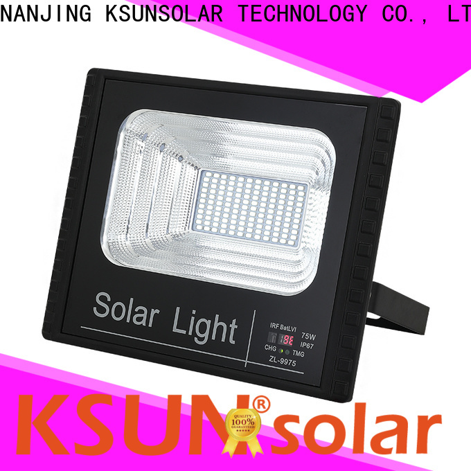KSUNSOLAR best solar powered outdoor flood lights company For photovoltaic power generation