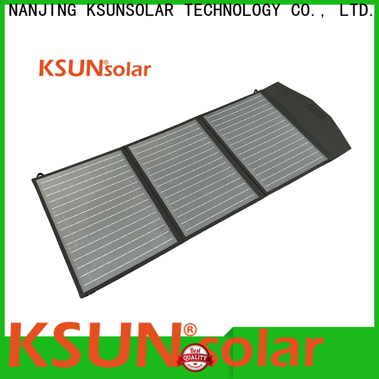 KSUNSOLAR portable fold up solar panels Suppliers for Power generation