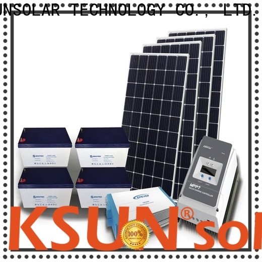 KSUNSOLAR hybrid solar solutions company for Energy saving