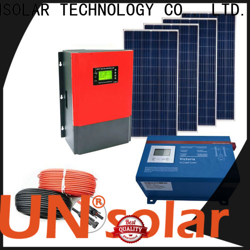 KSUNSOLAR Latest off grid solar panel kits factory for Environmental protection