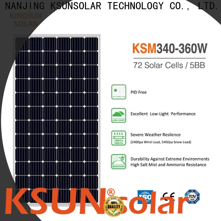 Latest monocrystalline silicon solar panels price manufacturers for Power generation