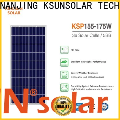 KSUNSOLAR Top photovoltaic cell polycrystalline solar panel Suppliers for Energy saving
