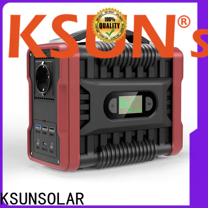 KSUNSOLAR Latest rechargeable portable power supply Suppliers For photovoltaic power generation