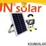 KSUNSOLAR New solar flood light for business for Environmental protection