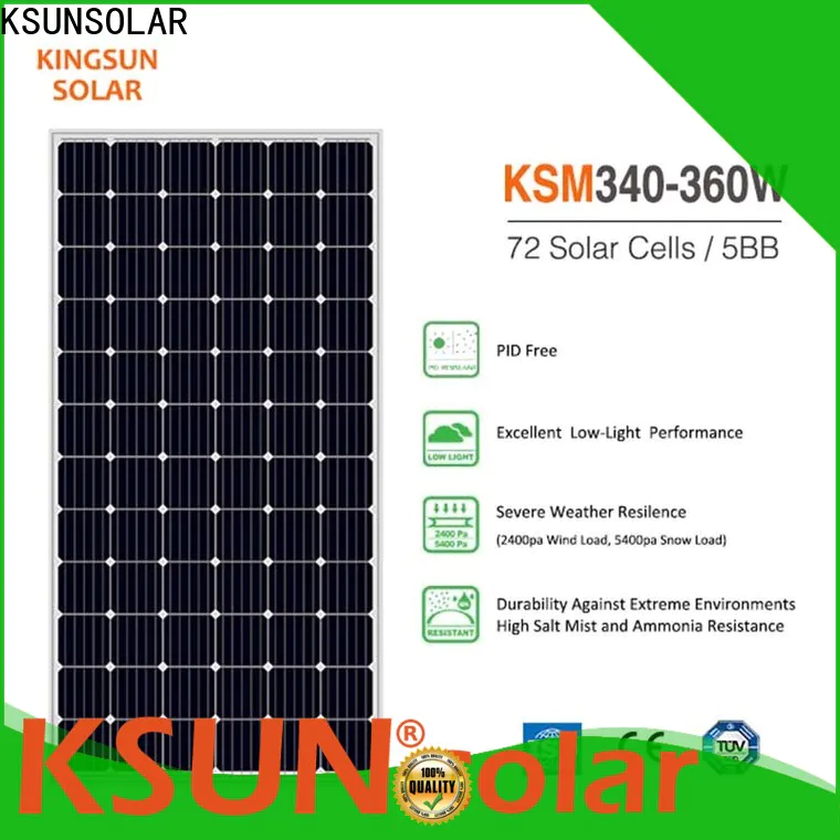 KSUNSOLAR New solar power module factory for Environmental protection