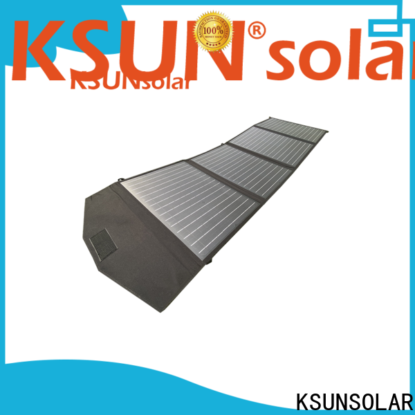 KSUNSOLAR High-quality portable foldable solar panels Suppliers for Environmental protection