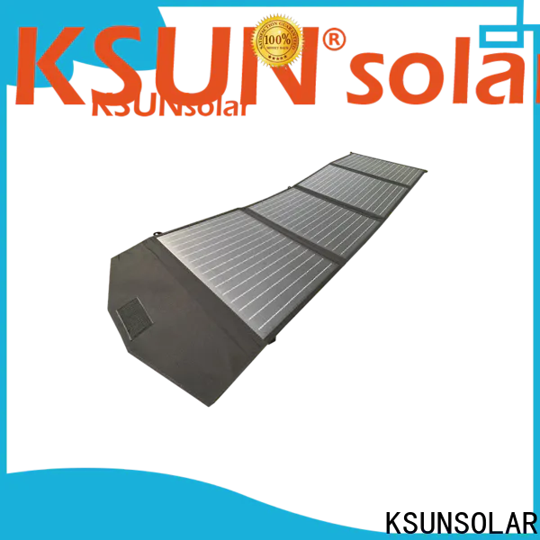 KSUNSOLAR High-quality portable foldable solar panels Suppliers for Environmental protection