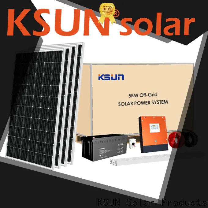 KSUNSOLAR solar products for business for Power generation