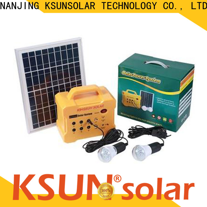 KSUNSOLAR New portable power supply generator manufacturers for Environmental protection