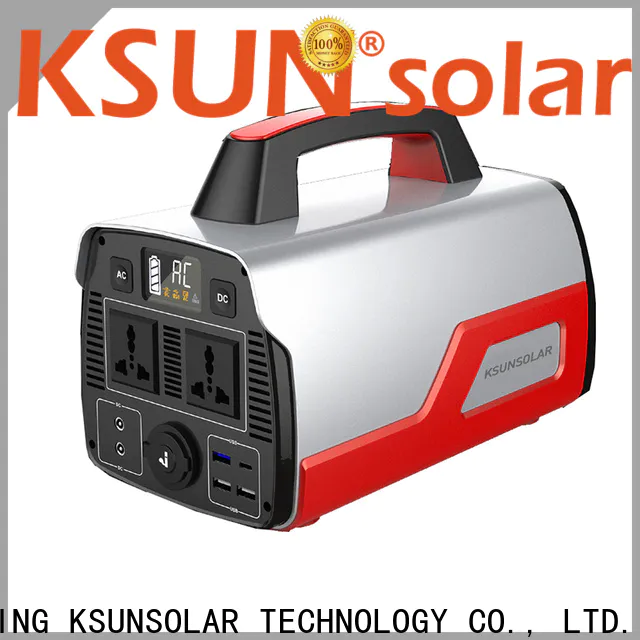 KSUNSOLAR portable power station solar generator for business for powered by