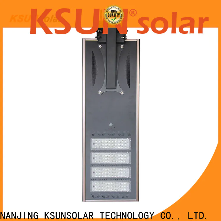 KSUNSOLAR outdoor solar powered street lights company For photovoltaic power generation