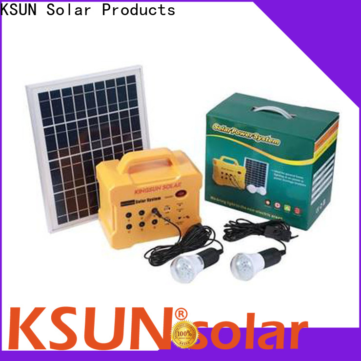 KSUNSOLAR Custom portable solar power supply factory for powered by